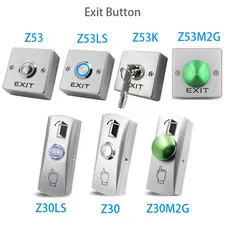 Access Button Door Exit Push Switch Release Gate Opener Door Access Control Syst