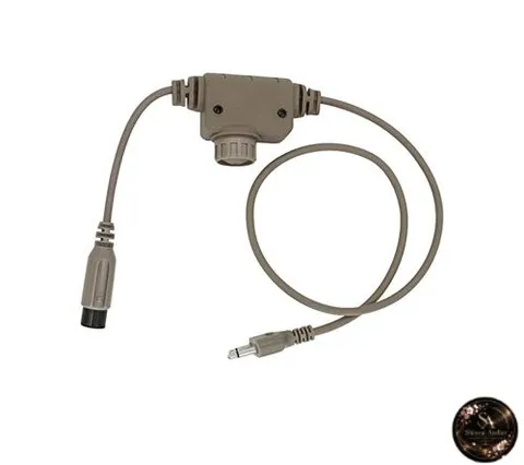 Hearangel U94 PTT Switch for Tactical Headsets ICOM/2-pin Light Brown