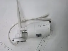 Crystal Vision CVT300WB 3MP IP Bullet Wi-Fi Camera + 8CH NVR Kit White