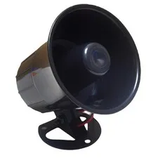 High-Decibel 120dB Wired Alarm Siren Horn with Metal Bracket for Security