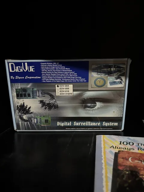 ELYSSA Corporation Digivue Digital Surveillance System EDV-004 - NEW