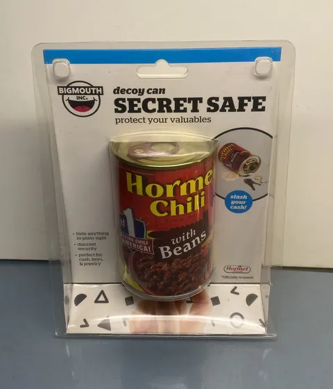 Decoy Can Secret Safe Hormel Chili - Protect Your Valuables - NEW in Package