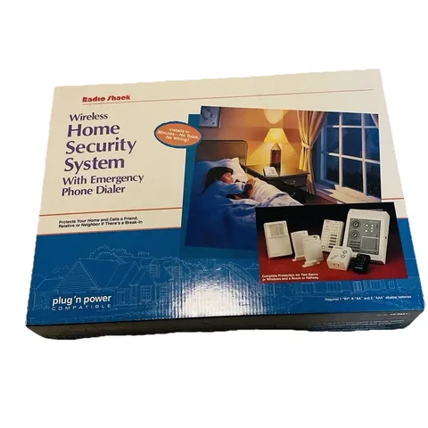 NOS Radio Shack Plug ‘N Power HOME SECURITY SYSTEM #49-2551