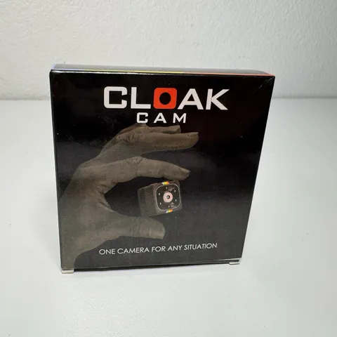 Cloak Cam 1080P Full HD Mini Portable Action Camera Indoor Outdoor