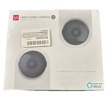 YI YYS.2016 White 1080p HD Wireless Night Vision Home Camera Family Pack 2 in 1