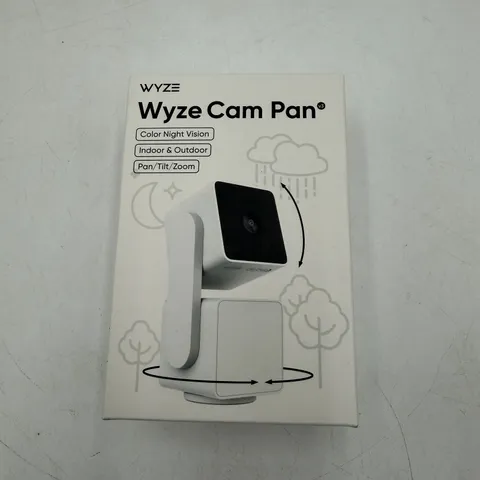 Wyze Cam Pan Indoor Outdoor Camera White WYZECPAN3 Sealed