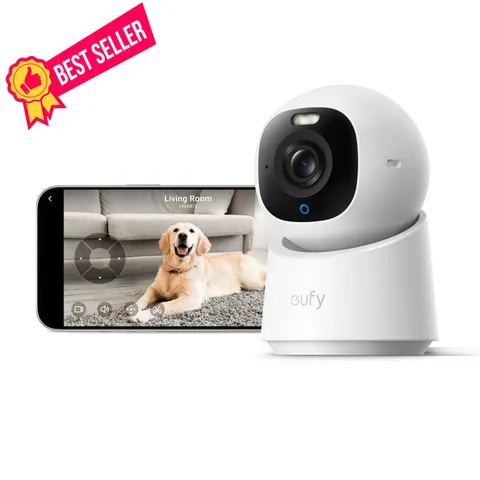 eufy Security 4K Indoor Camera E30-No Subscription,Work as Pet White