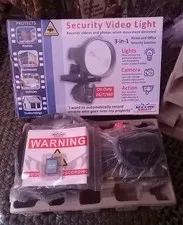 New Secure Sight Security Video Light New Open Box 