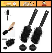 Discreet Hair Brush Safe with Hidden Compartment for Money & Valuables - 2 Pack