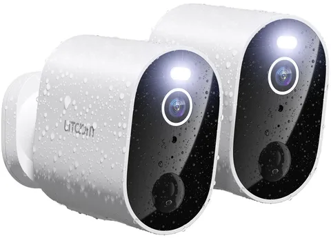 Security Cameras Wireless Outdoor, 2K Battery Powered Outdoor Camera Wireless...