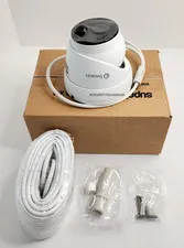 Swann 4K NHD-888MSD Thermal Sensing PIR Security Dome Camera White, NEW