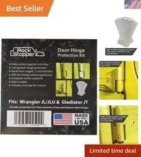 Door Hinge Protection Kit - Compatible with Jeep Wrangler JL/JLU/Gladiator - ...