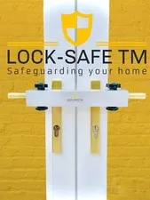 LOCK-SAFE - Patio French Door Lock - Conservatory - Shed - Garden Room - Office