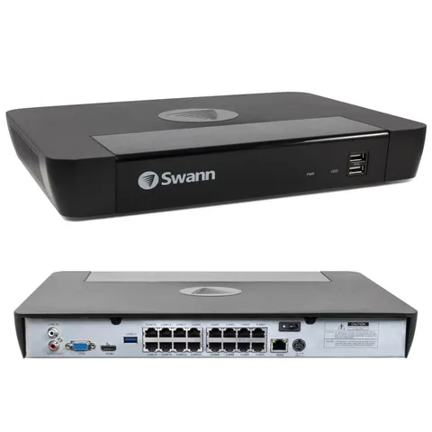 Swann 16 Ch Security NVR 4K Ultra HD NVR16-8580 8MP POE 3TB Hard Drive