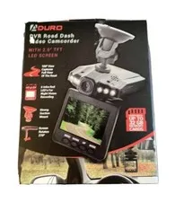 Aduro U-Drive DVR Video/Audio Dash Cam With Night Vision And 6 LED’S NIB