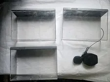 3 Pack Alpha Security S3 Keeper Box, Retail Theft Prevention Case ACM436B NO KEY