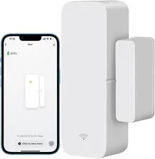 Wifi Door Sensor, Tuya Smart Door Window Sensor, Smart Window Sensor Real-Time A