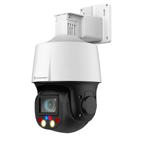 4MP Outdoor PTZ POE + AI IP Camera Pan Tilt Zoom (Optical 5X Motorized) Secur...