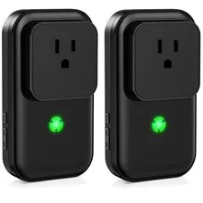 2-Pack Power Failure Alarms, 7 Sirens, 110dB