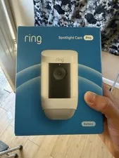 Ring Spotlight Cam Pro Battery - White NEW