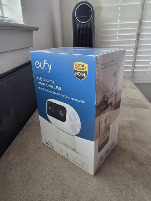 NEW eufy Indoor Cam S350 360° Pan & Tilt Dual Indoor Camera w/ Night Vision