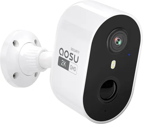 2K Add-on Camera, Work with WirelessCam/SolarCam Lite's aosuBase, Up to 6 Cam...