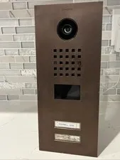 DoorBird D2101BV Video Door Station Bronze, Used, Tested, Read Description