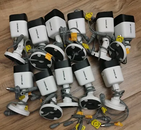 Lot of 11 Defender 4KCB1 4K Ultra HD Wired Bullet Security Cameras 8MP 3.6mm