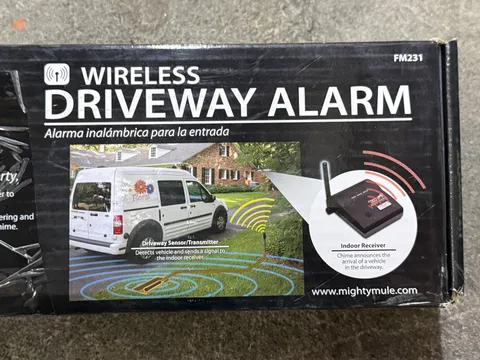 Mighty Mule FM231 Wireless Driveway Alarm System – NEW/Open Box – Complete Kit