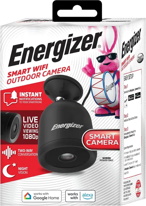 Smart Outdoor 1080P Security Camera with 2-Way Audio, Night Vision, Instant Aler