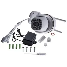 Home Security Camera System Wireless 23 IR LED Night Vision US Power Adapter