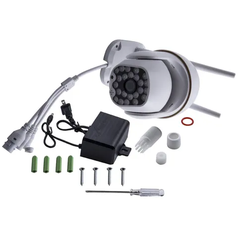 Home Security Camera System Wireless 23 IR LED Night Vision US Power Adapter
