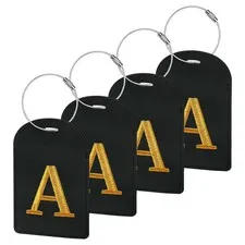 Gloppie Luggage Tags TSA Approved 4 Pack Personalized Luggage Tag for Suitcas...