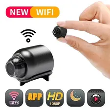 1080P HD Mini WiFi Camera Wireless Night Vision Home X5 Remote Pet Kids Monitor