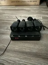GS 8-Channel DVR Security System with 4 Bullet Cameras Model GS-D6108CT-E11