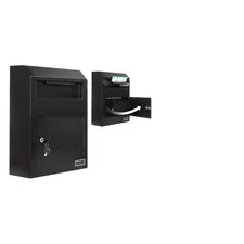 Durabox Drop Deposit Safe 12 X 4 X 15 Heavy Duty Steel Wall Mount Mailbox For