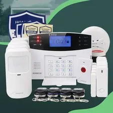 HOMSECUR Wireless &wired WIFI 4G GSM Home House Alarm System+4 Pet-Immune PIR