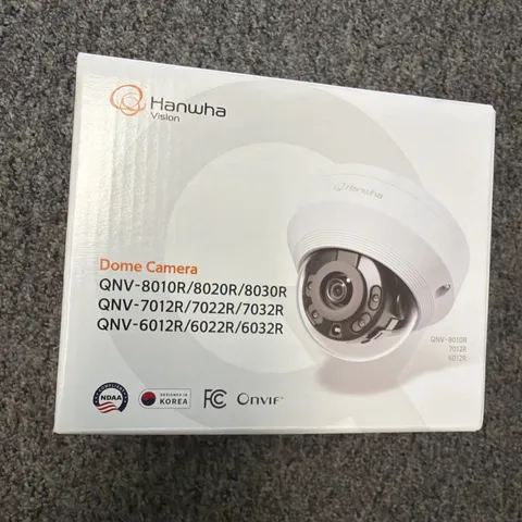 NEW Hanwha Vision QNV-7012R Wisenet Q 4MP IR Outdoor Network Dome IP Camera PoE