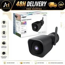 Feit Electric 1080p Outdoor WiFi Security Camera Night Vision