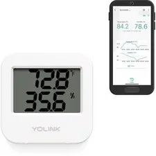 Smart Wireless Temperature & Humidity Sensor Wide Temp Range for Fridge Green