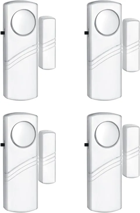 Security Door Window Alarm, Wireless Sensor Door Window Burglar Alarm, Door Alar