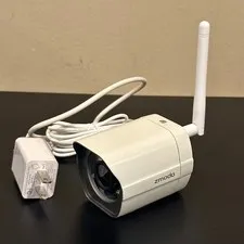 Zmodo ZP-IBH15-W Wireless Outdoor Security Camera White WiFi Bullet Camera