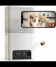Petcube Bites 2 Lite Pet WiFi Monitoring Camera &Treat Dispenser 1080p HD NEW