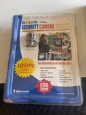 Wisecomm Color Day/Night Security Camera OC960 Night Vision-Audio 2004 Sealed