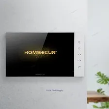 HOMSECUR Intercom Master Unit For Video Door Phone Allows Two-way Communication
