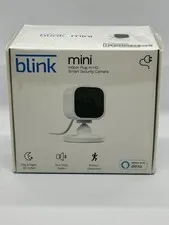New Blink Mini Indoor Plug-In Live HD Smart Security Camera