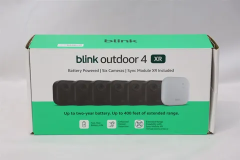 Blink Outdoor 4 XR - 6 Camera System with Sync Module Included