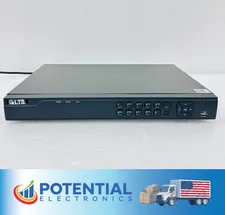 USED LTS LTN8608-P8 8CH 4K NVR 8-Port PoE Network Video Recorder 12MP NO HDD 🚚