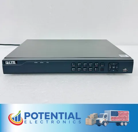 USED LTS LTN8608-P8 8CH 4K NVR 8-Port PoE Network Video Recorder 12MP NO HDD 🚚