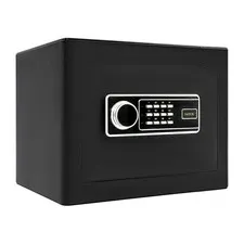 Black Color Security Safe Box, for Money Cash Valuables, Digital Home Safe